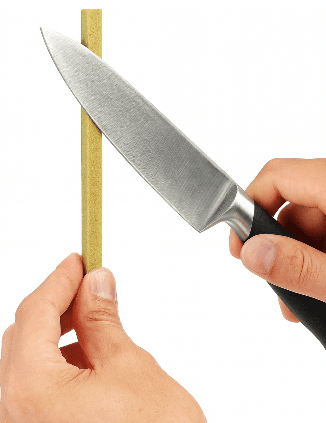BRINDS Knife Sharpening Honing Stone for Kitchen | Multipurpose Sharpener for Knives, Chisels, Scissors and Cutting Tools - Grade 80 Fine